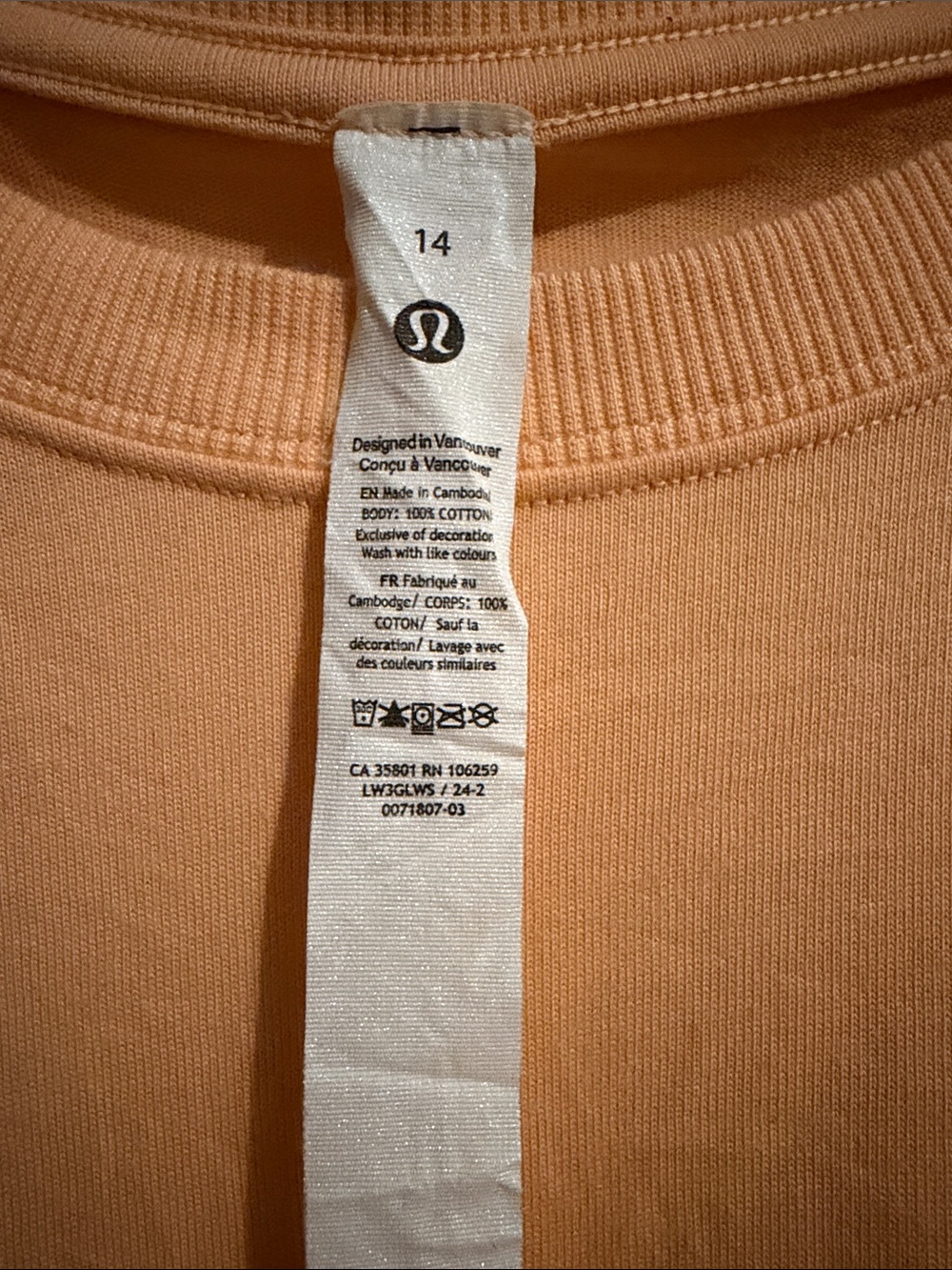 Lululemon Heavyweight Tee - Picture 4 of 7